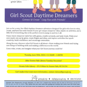 Girl Scout Daytime Dreamers